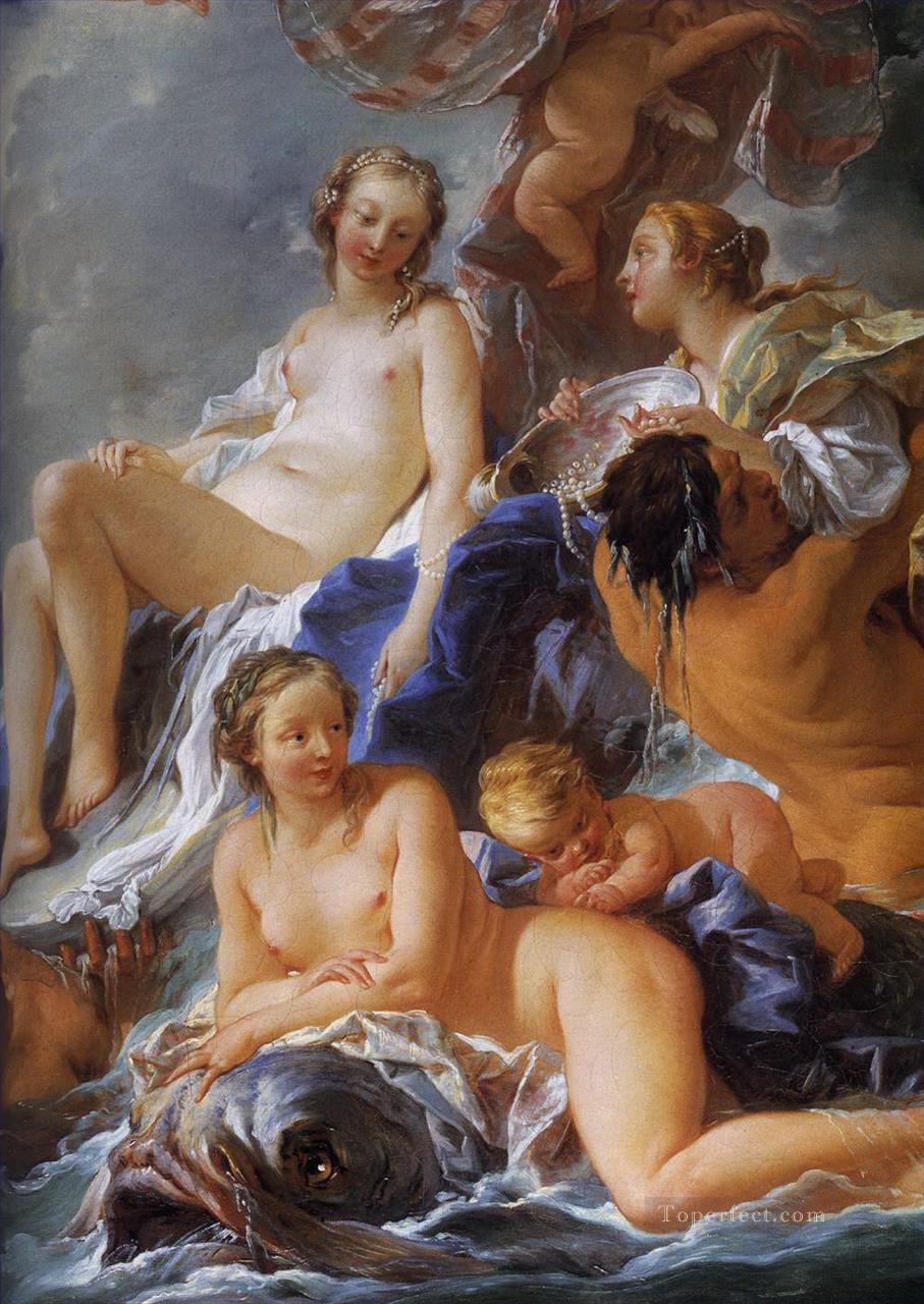 Venus triunfo Francois Boucher Clásico desnudo Pintura al óleo